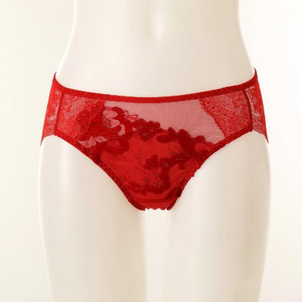 

Wacoal Metallic Velvet Touch Full Makeup Lace Panty Dpt0463s Red/105