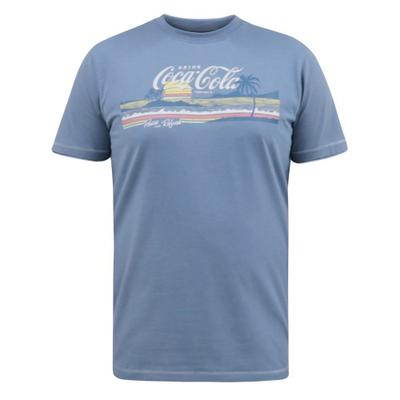 Mens D555 Norfolk Beach Scene Coca Cola T-Shirt
