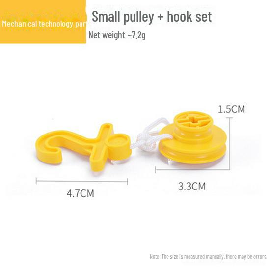 Kompatibilní stavební bloky s velkými částicemi: Příslušenství pro výuku mechanických převodů a robotů (9656 sypkých kusů)