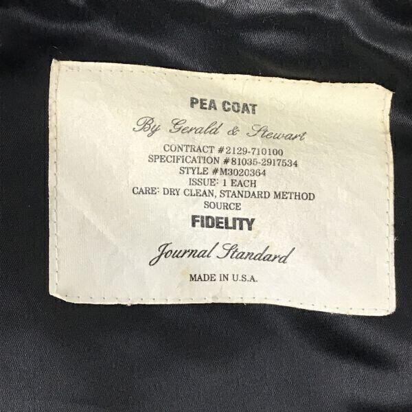 USA Made Fidelity x Journal Standard Peacoat Navy S Women(USED)