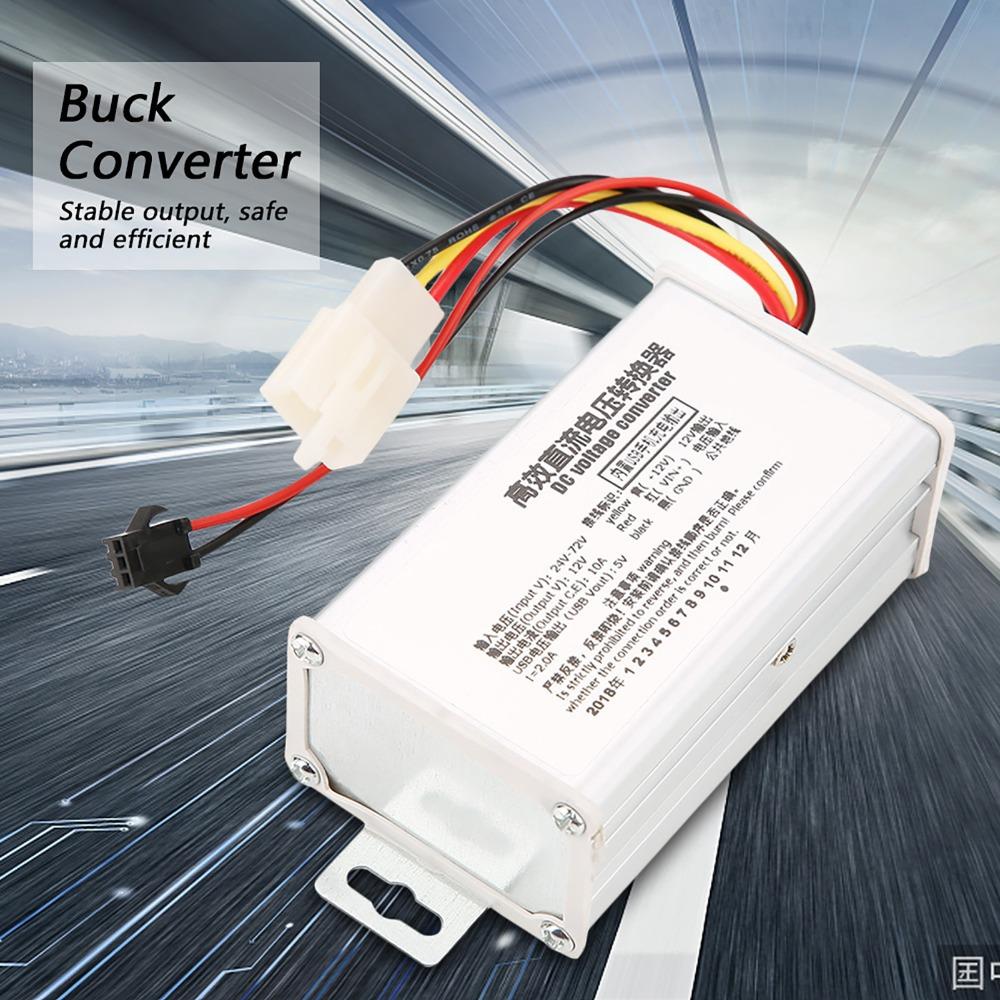 USB Output 5V2A DC Converter Safe Reliable DC-DC Power Supply Module  Car Power Supply