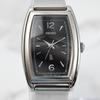 Used Working Item, Seiko, Lucida, Ladies Wristwatch, Tonneau, Black Dial, Metal Belt