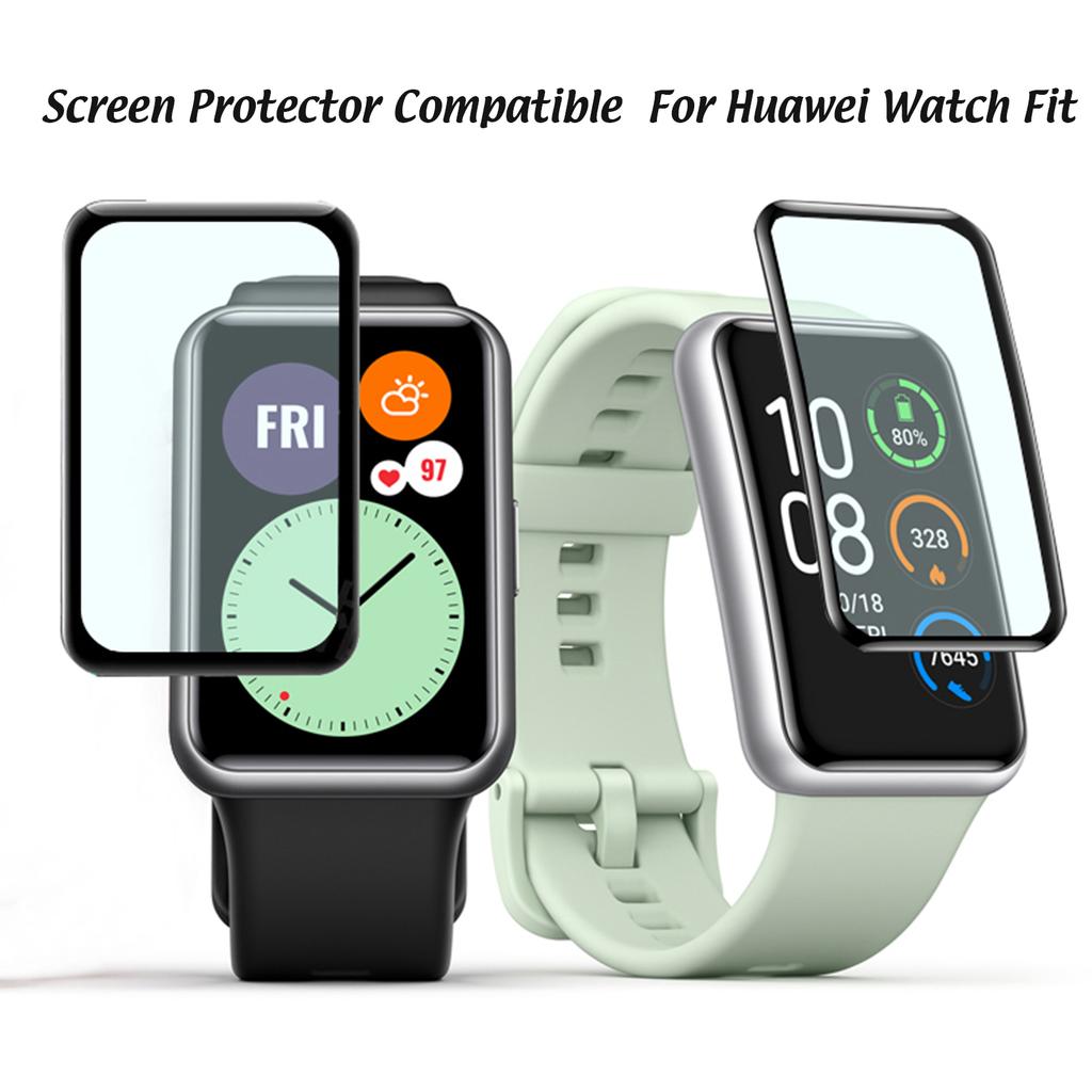 Screen Protector Compatible for Huawei Watch Fit Honor Watch ES Smartwatch Anti Scratch Full Coverage Screen Protector