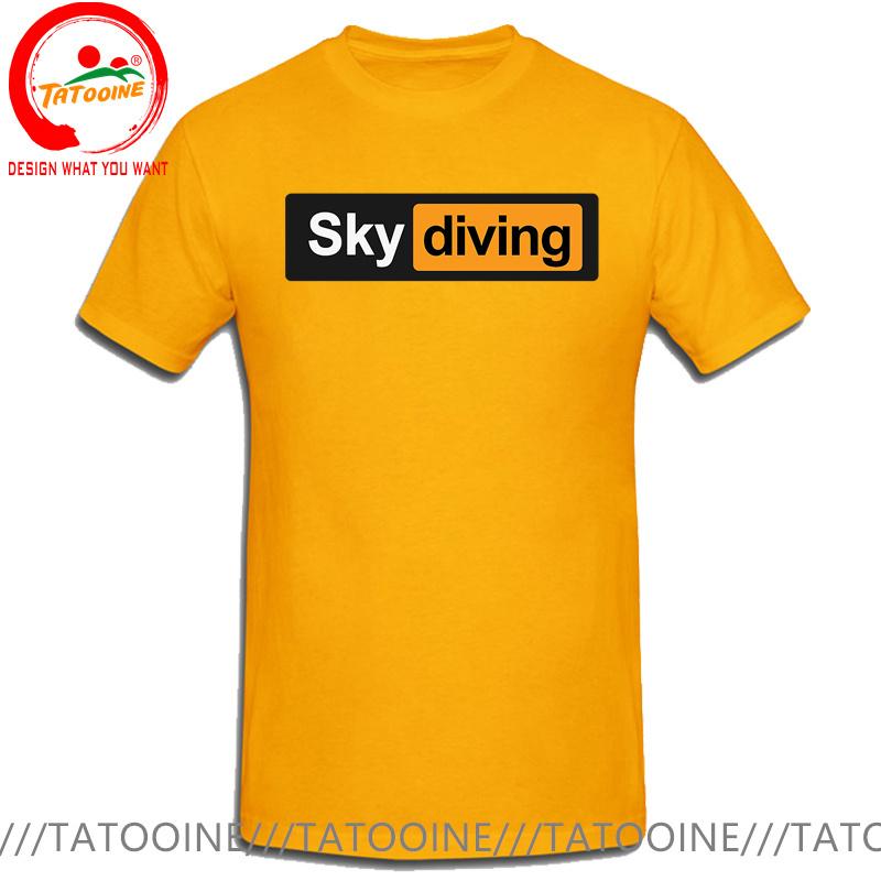 Funny Sky Diving Tshirt Skydiving T Shirt Unisex Sky Diver Diving Tee Shirt Oversized S6xl Tshirt Risky Extreme Sports Clothing