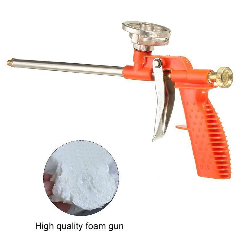 Stainless Steel Spraying Foam Gun Door and Window Sealing Foam Gun High-pressure Automobile Sealant Tool