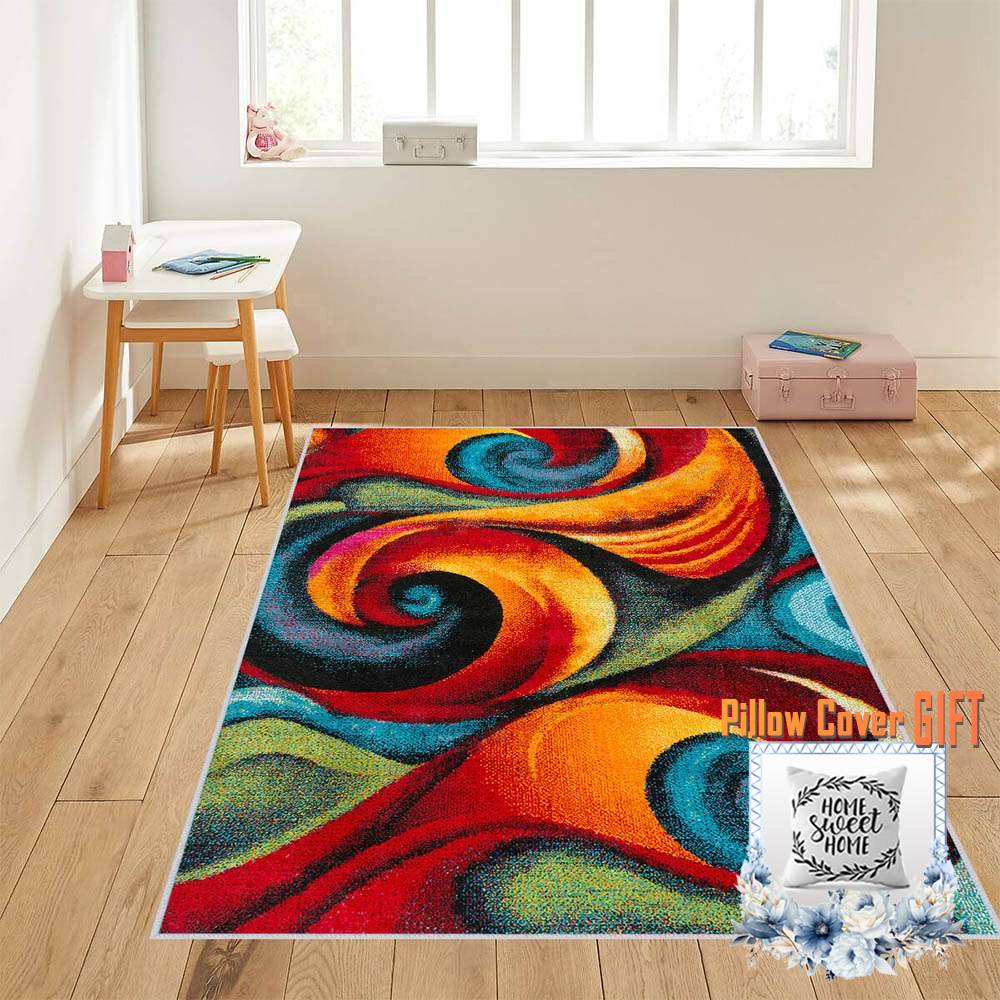 Mosimoso Home RC103 Ковер с принтом на подошве в горошек