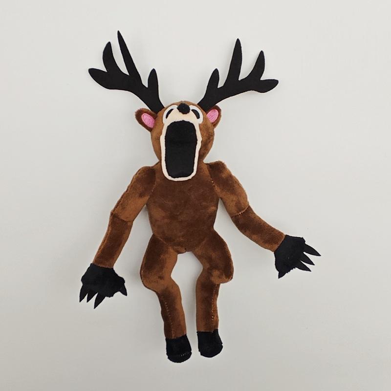 99 Nights InThe Forest Deer Plush Toy Stuffed Animal Game Peripheral The Deer Birthday Xmas Halloween Gift Toys for Kids Decor