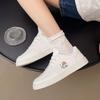 Fashion New Women Shoes Stitch Cute Lolita Shoe Versatile Girl Student Casual Couple's Kawaii Sneakers 2025 Men Women Off White Shoes