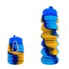 Portable Foldable Silicone Water Bottle - Outdoor Telescopic Camouflage Design