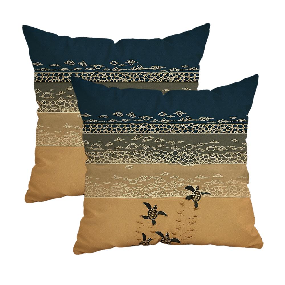 Hearts On Black Pillowcaseszipper Design, Decorative Pillowcase, 45X45 Cm Pillowcase