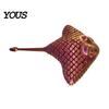 Decorative Items for Bedroom 3D Printed Manta Ray Fidget Toy, Flexible Articulated Sea Animal Figurine Creative Office Ornaments Desktop Decoration,