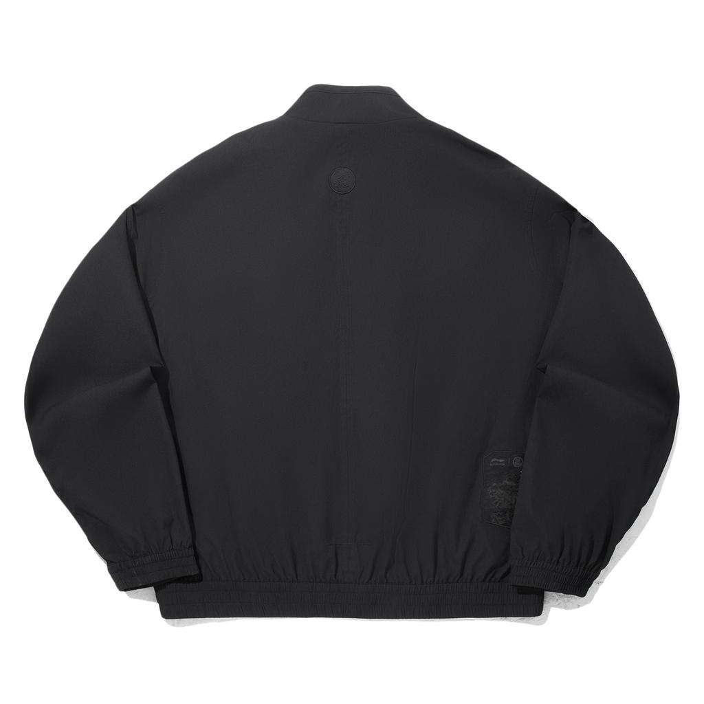 Li Ning X Jackie Chan Collaboration Kung Fu Series Casual Minimalist Sports Stand Collar Solid Color Zipper Loose Jacket Men jackets AFDV721-3