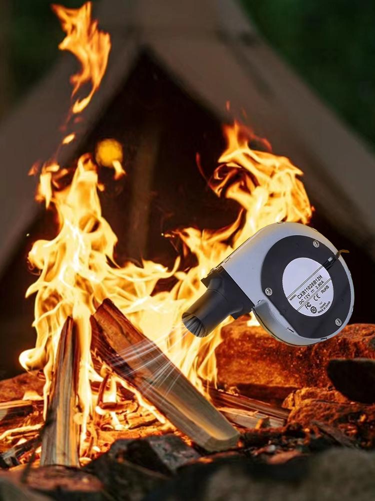 Hand BBQ Fan Outdoor BBQ Fan Air Blower For Barbecue Picnic Manual Crank Grill BBQ Fan Fire Bellows BBQ Tools 25W Turbo Blower