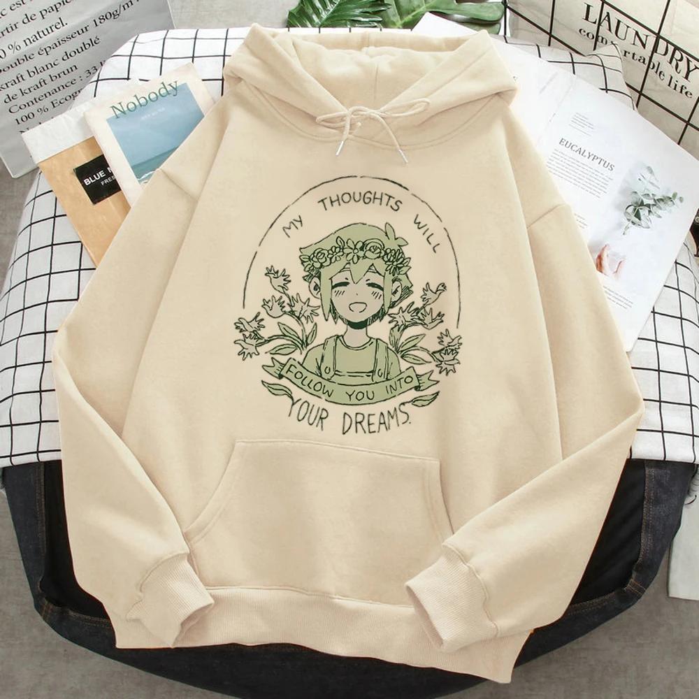 Omori Hoodies Women Y2k Aesthetic Kawaii Sweat Y2k Hooded Shirt Women Harajuku Tracksuit Fashion Graphic Retro Y2K Personality