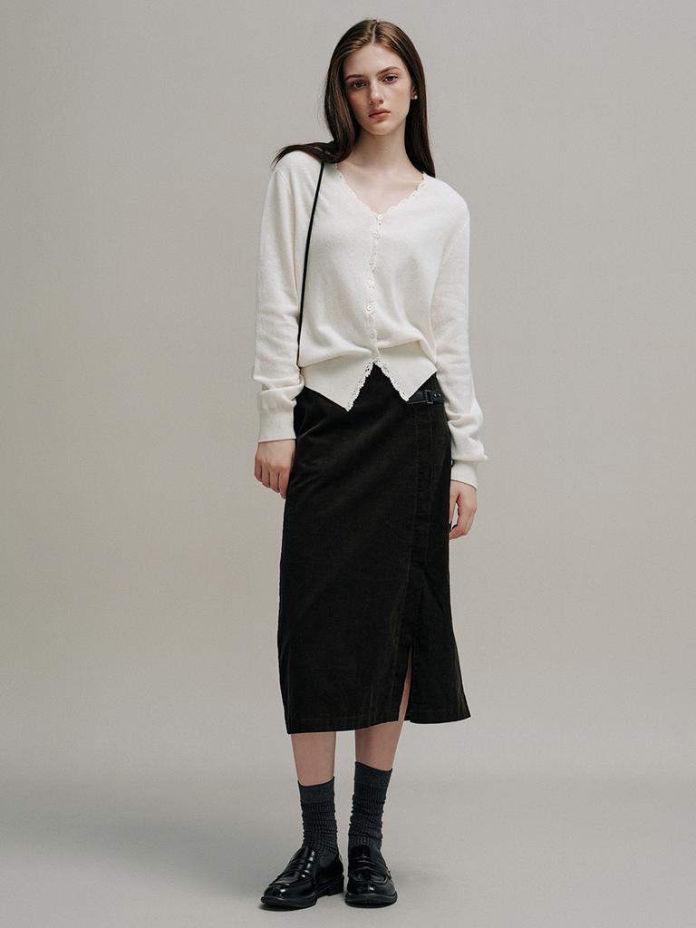 Lenina Verite Corduroy Skirt_2Colors