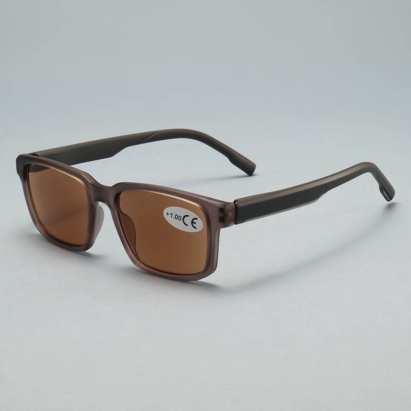 European American Style High-Quality Square Frame Reading Glasses for Books & Phones