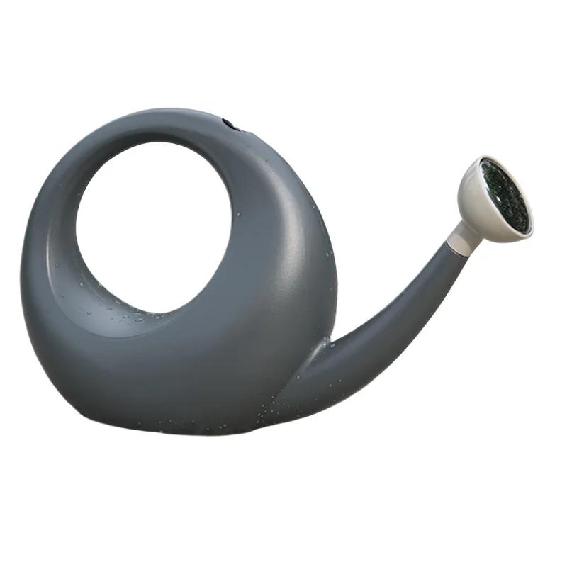 4L Velkokapacitní konvička na zalévání ve tvaru šneka Zahradní nářadí Kreativní osobnost Plastový květináč Domácí zahradní kropička Konvička Zelené rostliny