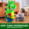 Joyfy 47-Inch Inflatable T-Rex Dinosaur Punching Bag for Kids Gift with Bounce-Back Action and Punching Toy