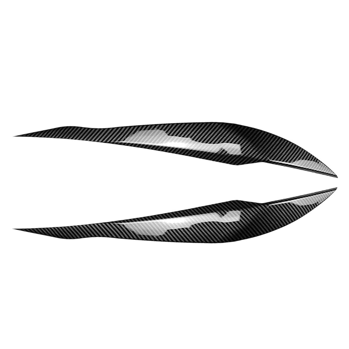 

Глянцевые черные наклейки на фары, брови, веки, отделка для BMW F30 F32 F33 F34 F35 F31 318i 320i 2013-2019