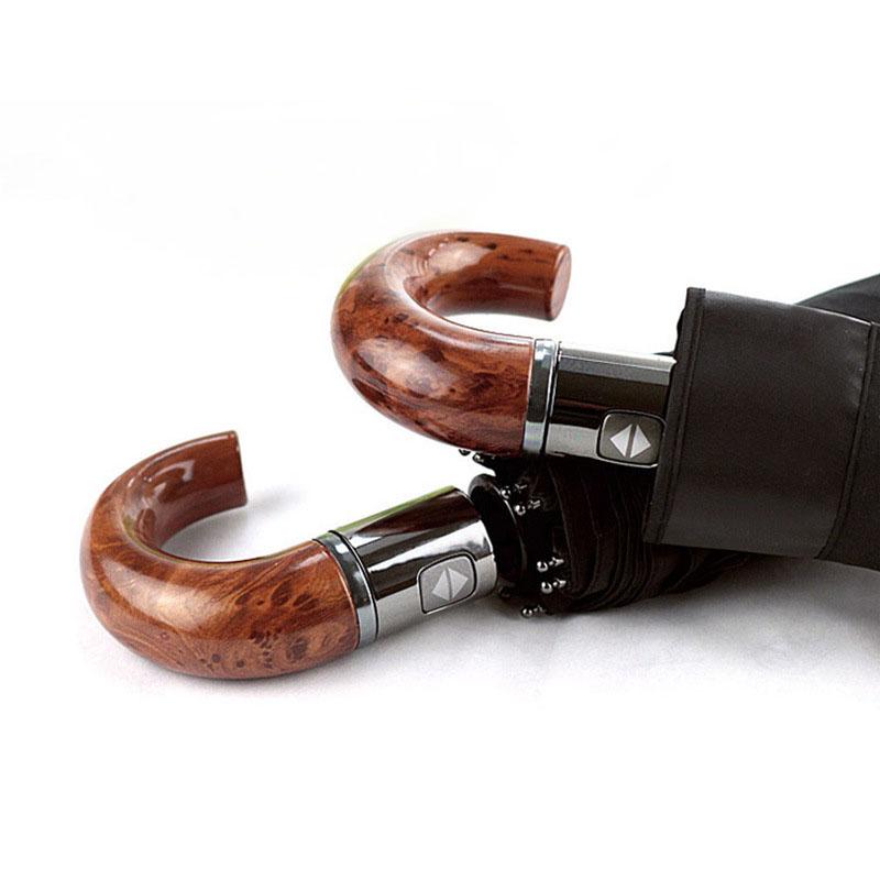 JPZYLFKZL 2018 Ten Bone Anti-UV Automatic Folding Umbrella Rain Women Luxury Large Windproof Umbrella Men Corporation Parasol