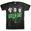 Green Day Men's Drips Short Sleeve T-Shirt, Black, Medium