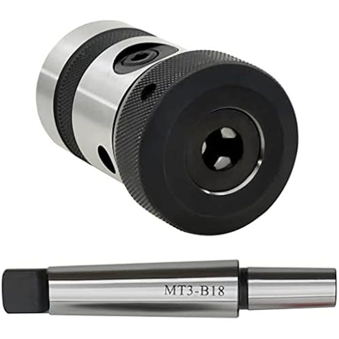 Mandrin de Taraudage B18 - VIDAXL - Tige MT3 - M3-M16 - Acier 40 Cr - Haute Précision