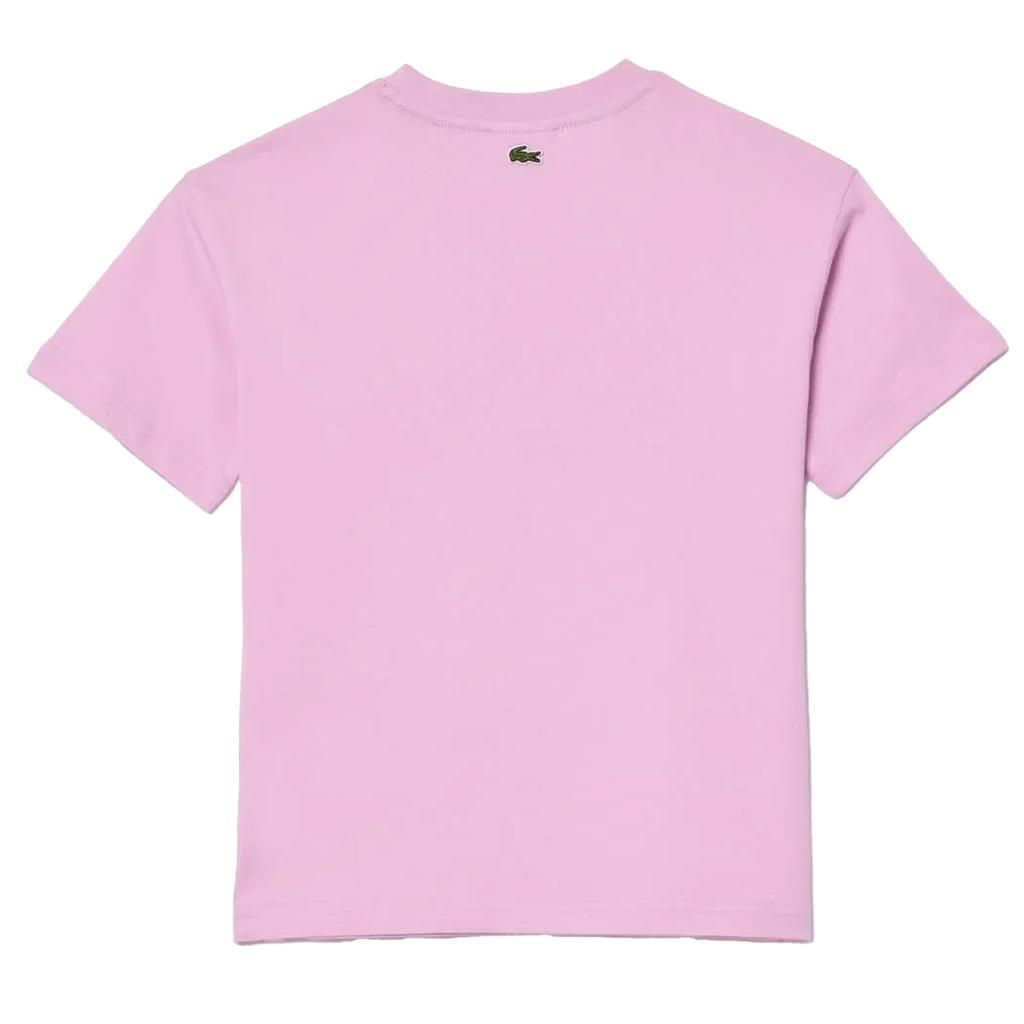 Lacoste Childrens/Kids Graphic Print Cotton T-Shirt