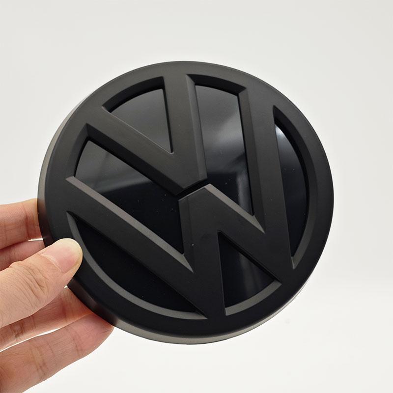Für VW Volkswagen Jetta MK5 Golf 3D ABS 110mm Auto Heckklappen-Emblem VW Logo Für Volkswagen VW Golf 7 7.5 MK7 MK7.5 GTI GTD Os5