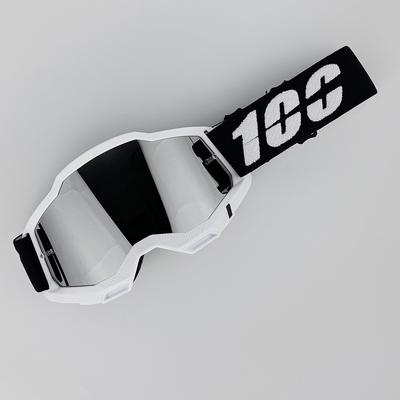 100 MX Motorcycle Motocross Goggles/Glasses: Windproof, Impact-Resistant & HD Vision for MTB, ATV & Off-Road Riding