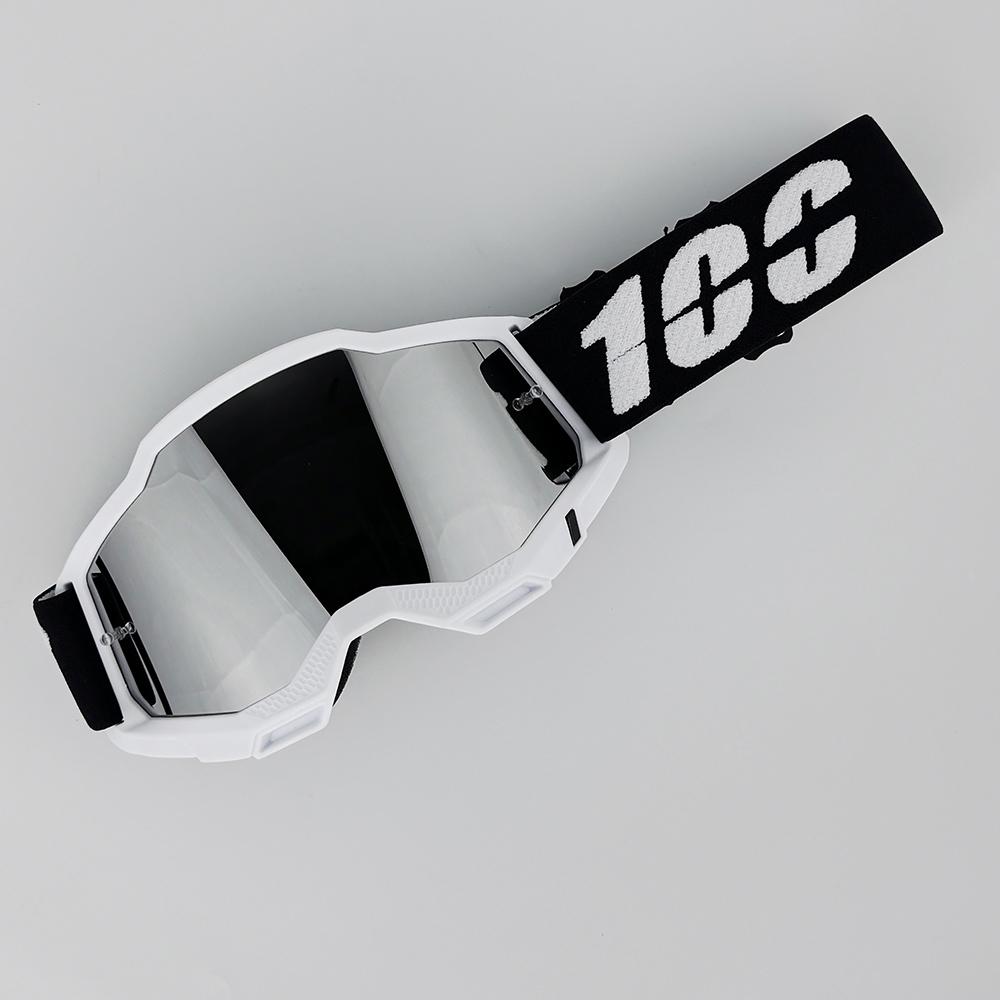 100 MX Motorcycle Motocross Goggles/Glasses: Windproof, Impact-Resistant & HD Vision for MTB, ATV & Off-Road Riding