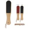 Double-Sided Wooden Foot Scrubber: Dead Skin & Keratin Remover