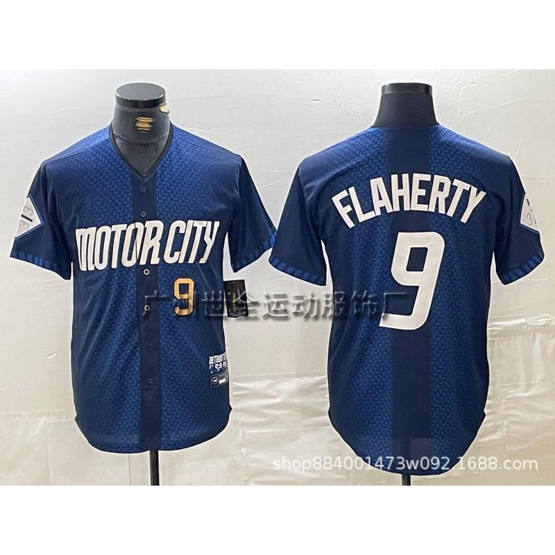 Unisex MLB-Style Baseball Jersey With Embroidered Striped Design Men Women Sportswear
