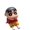 Kros Shin-chan Crayon Phone Holder: Cute Lazy Doll Figurine for Desk, Trendy Toy and Gift.