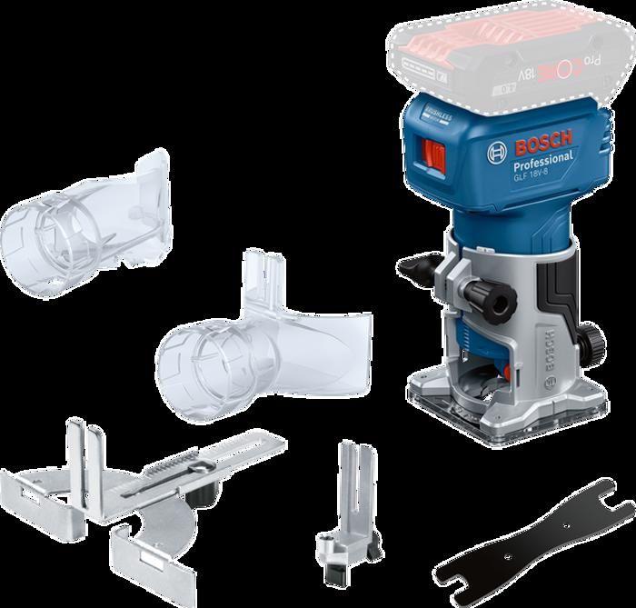 Affleureuse 18V GLF 18V-8 Solo (machine Seule) | 06016C6000 - Bosch