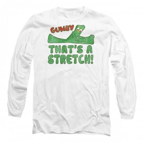 Gumby Unisex Adult ThatÂ´s A Stretch Long-Sleeved T-Shirt