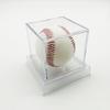 Acrylic Square Baseball Holder Clear Display Box Baseball Display Case Autographed Baseball Clear Display Case