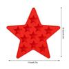 Five Star Shaped Ice Maker Tool Silicone Pentagram Ice Tray Durable Freeze Mold Maker  Party