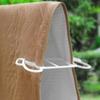 4Pcs White Quilt Hanging Bracket Plastic Large Quilt Clip Comforter Drying Clips  Comforter