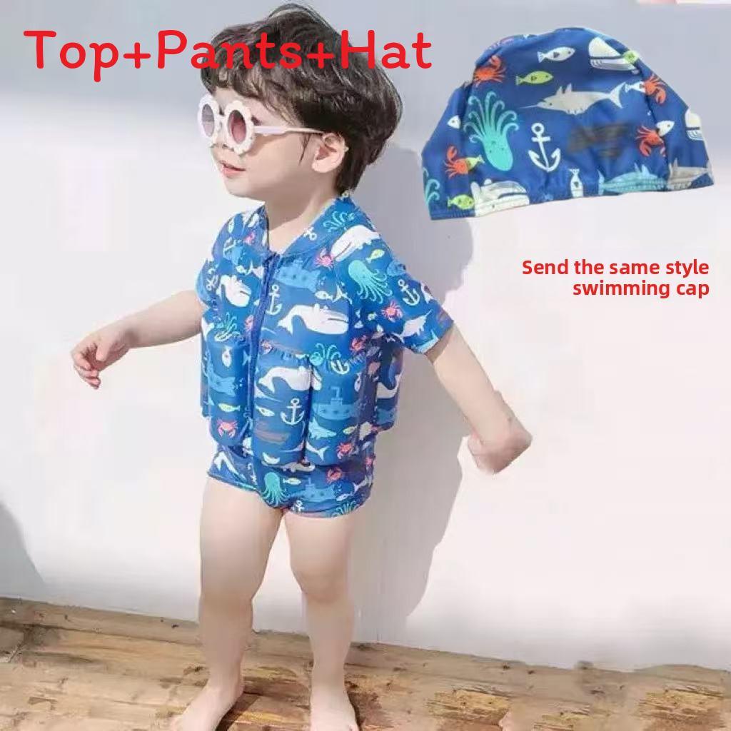 Childrens Floating Swimwear With Polyester Material For Water Play And Swimming Fun