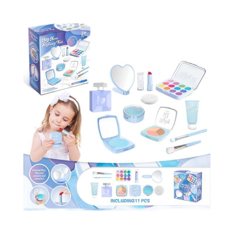 Carefully Chosen Unpainted Children's Playhouse Simulation Makeup Set for Little Girls