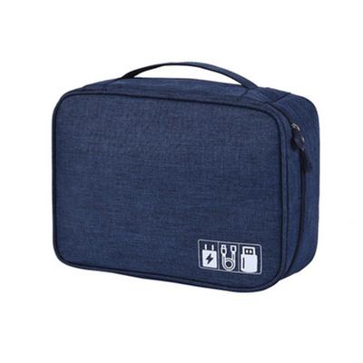 Sac de voyage organisateur électronique pour accessoires de câbles, sac de rangement, pochette espace séparé libre