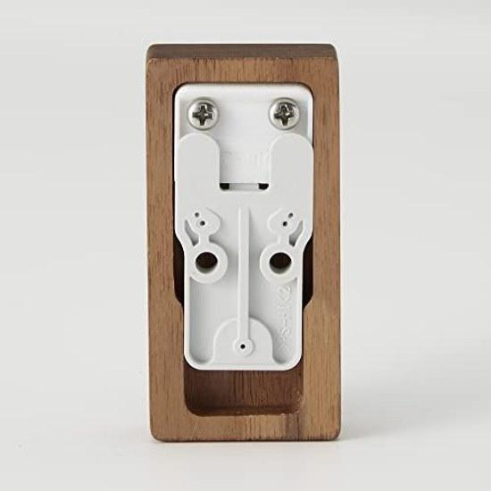 Muji Wall-Mounted Furniture Hook Walnut Wood