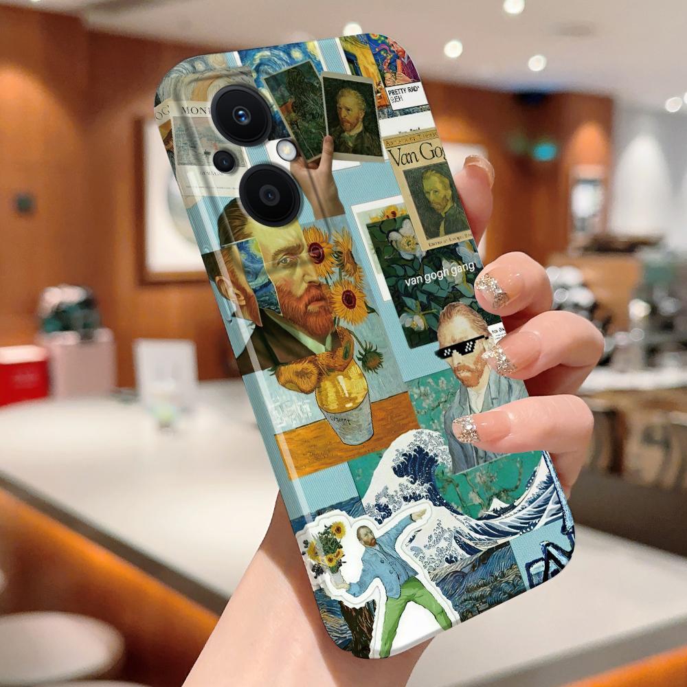 All-inclusive Film Phone Case Cartoon Fashion Design Hard Shell Full Cover Camera Shockproof Protection Case for OPPO Realme OnePlus Infinix Tecno