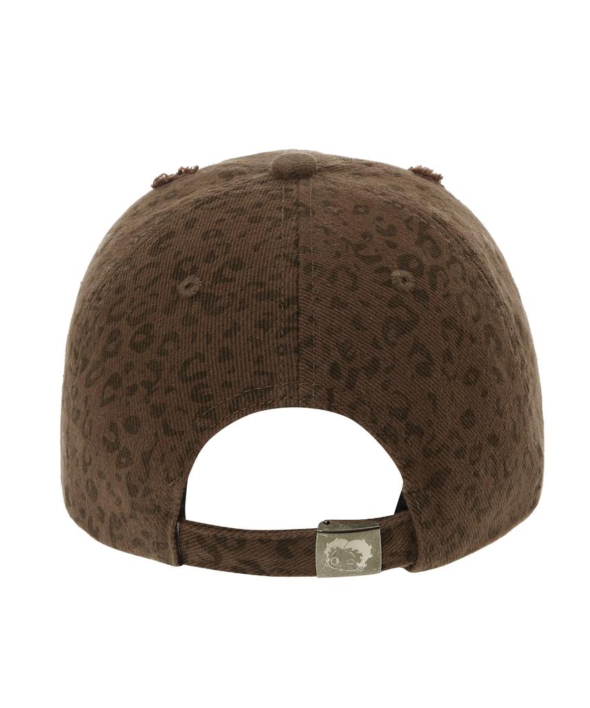 CNVS Betty Boop Leopard Ball Cap_Brown