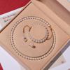 Elegante Collana di Perle di Conchiglia Profonda - Perfetto Regalo per la Festa della Mamma