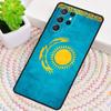 Kazakhstan Flag print Silicone Phone Case For Samsung Galaxy note 10 pro S26 S25 S24 S23 S22 S21 Plus S25Ultra Capa Cover