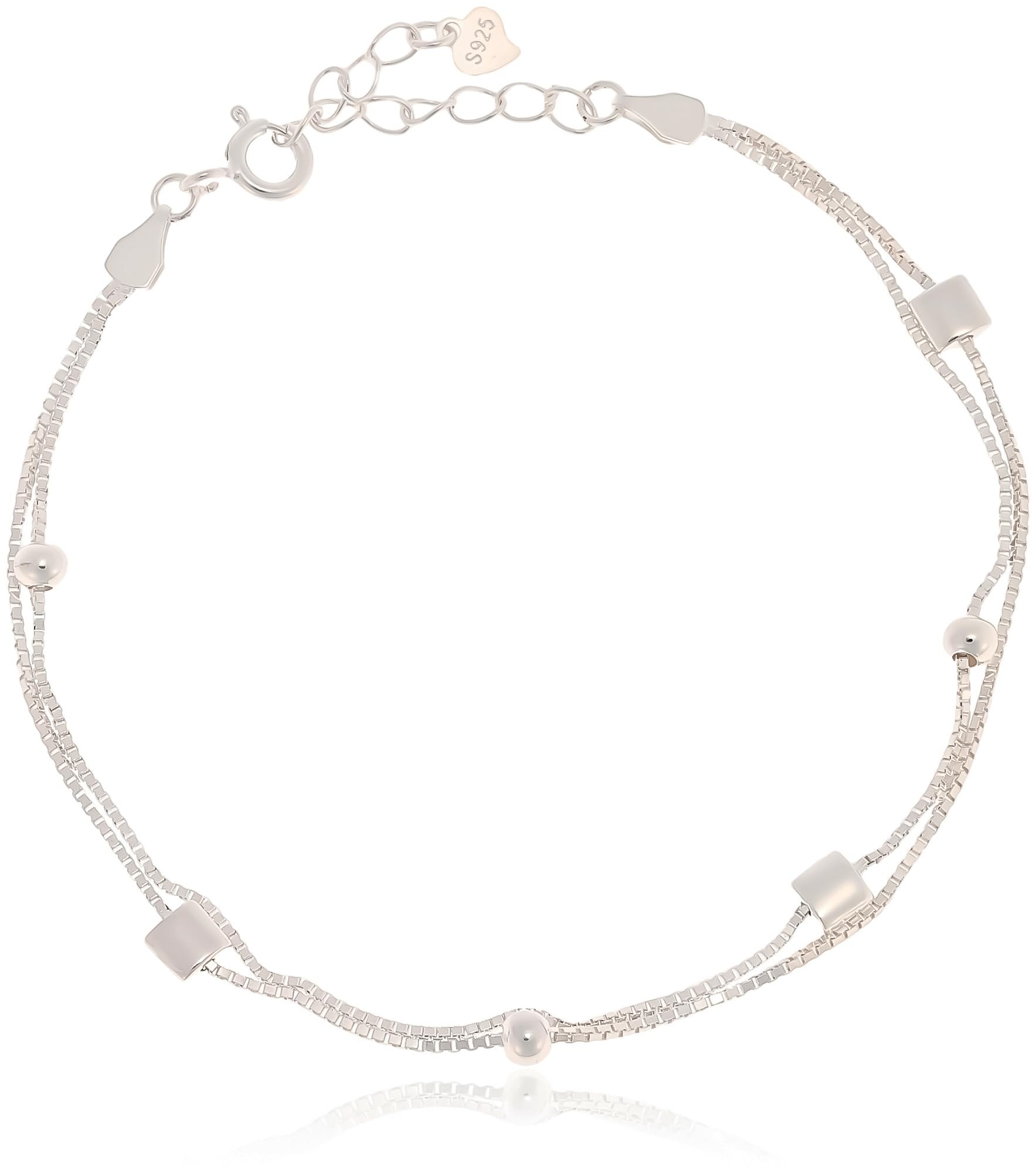 [Variable Cheap] S925 Silver Bracelet 7B-T-69