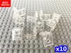 Non-Toxic 100Pcs/Lot Moc Bricks Bracket 2X2-2X2 With 2 Holes Black Trans Clear 3956 Diy Toy Kids Building Blocks Gifts