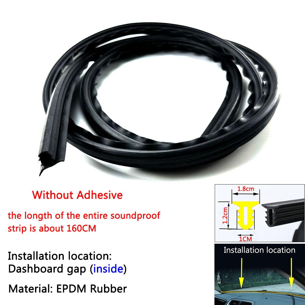 Car Stickers Dashboard Sealing Strips Auto Interior Car Styling Sticker Accessories