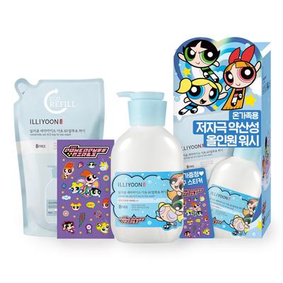 Ceramide Ato 6.0 Baştan Ayağa Yıkama Powerpuff Girls Sürümü 500ml x 2 çeşit, 1 set